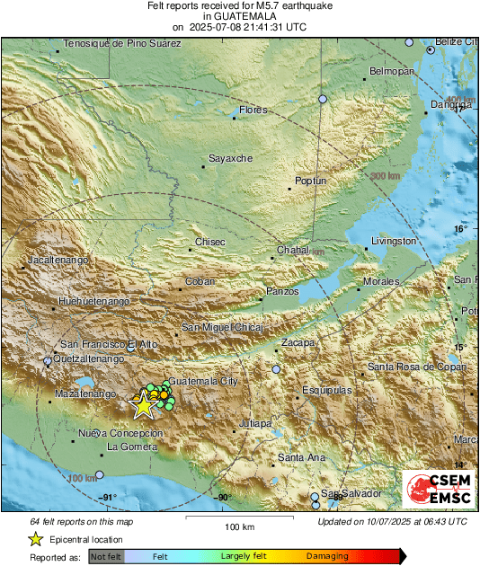 intensity map