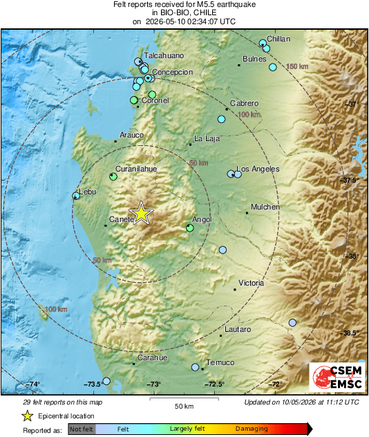 intensity map