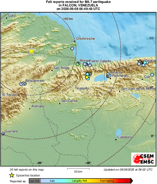 intensity map